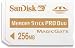 SanDisk 256 MB MemoryStick Pro Duo ( SDMSPD-256-A10 )