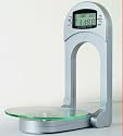 NewLine Space Saver Digital Glass Kitchen Scale