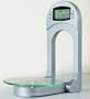 NewLine Space Saver Digital Glass Kitchen Scale