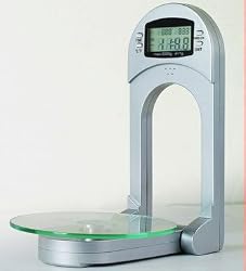 NewLine Space Saver Digital Glass Kitchen Scale