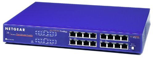 NETGEAR FS516 16 Port Fast Ethernet Switch (10/100)