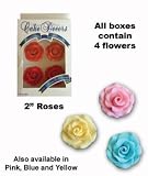 Cake Decors Blue Roses