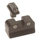 Trijicon Night Sight Set for Colt Combat CA10 Models: Trijicon Night Sight Set for Colt Combat, Green Front & Green Rear Model CA10