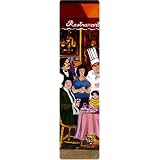 Magic Mark Cook Book Size, Non-Slip Book Mark, La Fontaine De Mars by Guy Buffet