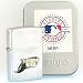 Zippo Lighter with sculpted and enameled Logo.