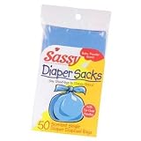 Sassy Disposable Diaper Sacks - 50 Count by Sassy