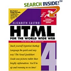 HTML 4 for the World Wide Web (Visual QuickStart Guides)