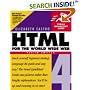 HTML 4 for the World Wide Web (Visual QuickStart Guides)