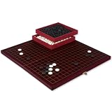 Beechwood Veneer Folding Go Game Set