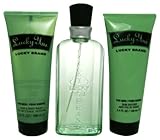 Lucky You By Lucky Brand For Men. Gift Set (cologne Spray 3.4 Oz+ Skin Soother 3.3oz + Hair & Body Wash 3.3 Oz )