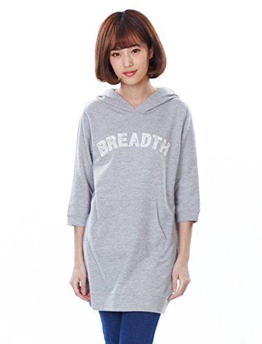 (ハニーズ シネマクラブ) Honeys CINEMA CLUB チュニックパーカー 6500112504