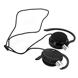 GTMax Over the Ear Stereo 3D Surround Bluetooth Headset with microphone - Black