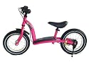 bike*star 30.5cm (12 Inch) Kids Learner Balance Beginner Run Bike - Colour Pink