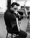 JOHNNY CASH - Licensed Photo - Professional Photographic Print - Picture SIZE 10x8