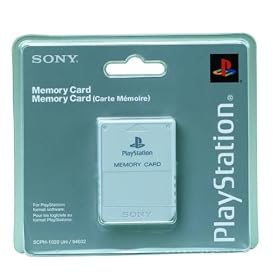 Sony Playstation PlayStation Memory Card (White)