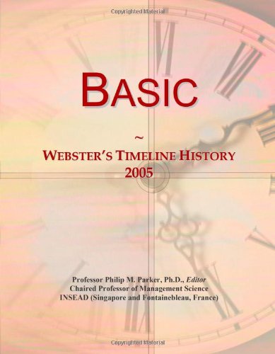 Basic: Webster's Timeline History, 2005