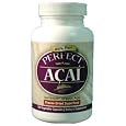 2 PURE 100% Organic PERFECT ACAI Capsules by Sambazon - 120 Per Bottle! No Fillers!