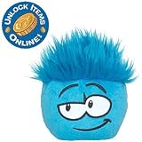 Disney Club Penguin Blue 4'' Pet Puffle - Loyal: Likes To Play Ball!