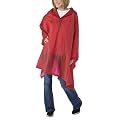 Totes Rain Poncho - Crimson