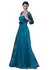 Organza Floor Length Mother-of-the-Bride Dress/Prom Dress 