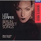 Berlin Cabaret Songs
