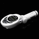 TeckNet FM23 USB Flash Memory MP3 Modulator / Player Supports External Audio Player (MP3 Players, CD and VCD Players) - White