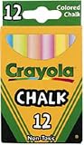 Crayola #51-0816 12CT Colored Chalk