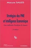 Revue Economica  / Stratégies des PME et Intelligence Economique : Une méthode d'analyse du besoin