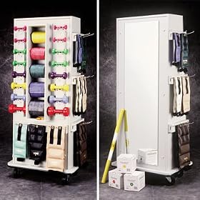 Blake Slim Rac CabinetRac Vangaurd series Model 5131 - Storage rac system - Physical Therapy / Exercise Equipment Storage Item# 5131