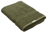 Pinzon 400-Thread-Count 100% Egyptian Cotton Hemstitch Queen Sheet Set, Sand