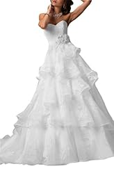 Organza Lace Sweetheart  Dress