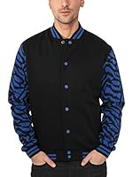 Urban Classics Chaqueta (Negro / Azul)
