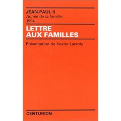 Lettre aux familles
