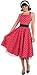 Forum Novelties Women's Flirting with The 50's Polka Dot Cutie, Red, Medium/Large