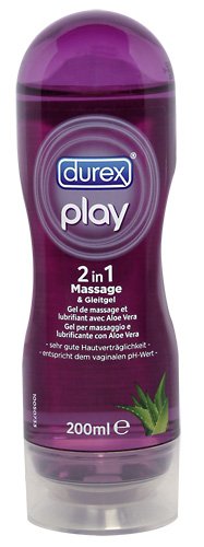 DUREXDUREX PLAY GEL MASSAGE ET LUBRIFIANT INTIME FLACON 200 ML