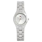 NFL Women's CH0099 NFL Kansas City Chiefs "Touchdown" Stainless Steel Watch