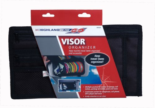 Highland 1933300 Sunglass Visor Organizer