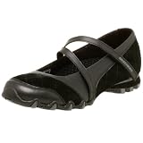 Skechers Womens Bikers Backstreet Sneaker,Black,11 M