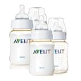 Philips AVENT SCF663/47 Advanced Feeding Bottles (Slow Flow, 260 ml, 4-Pack)'