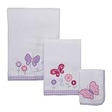Tiddliwinks Flowers 3-pc. Towel Set