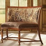 American Drew European Traditions Curved Bench