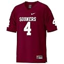 Nike Oklahoma Sooners #4 Crimson Authentic Football Jersey