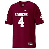 Nike Oklahoma Sooners #4 Crimson Authentic Football Jersey