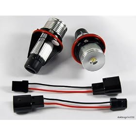 White Angel Eye Led Bulbs For BMW E60 E61 E63 E64 E65 E66 X3 X5