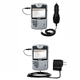 Essential Kit for the Blackberry 8707v - includes Car and Wall Charger with Rapid Charge Technology - Gomadic Brand w/ TipExchange Technology