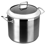 Lacor - 93121 - Marmite Super - Haute Robust 20 cm - avec Couvercle