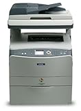 Epson AcuLaser CX21N Farblaser Multifunktionsgerät (4 in 1, Drucken, Kopieren, Scannen, Faxen)