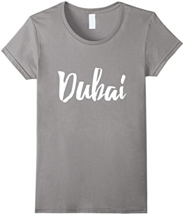 Women's Dubai UAE T-Shirt Small Slate