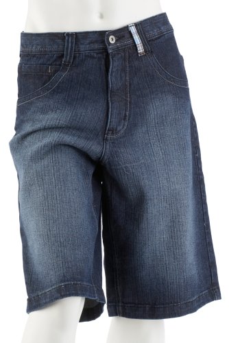 Southpole Denim Shorts, dark sand blue