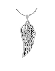 Sterling Silver Angel Wing Necklace